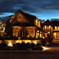 Why Homeowners With Outdoor Lighting Need Soft Washing More Often