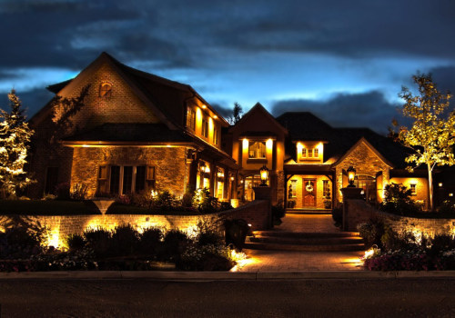 Why Homeowners With Outdoor Lighting Need Soft Washing More Often